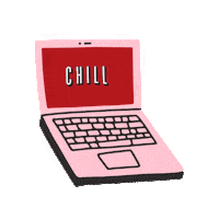 adcperu chill relax computer laptop Sticker