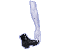 Model Glow Sticker by Frame