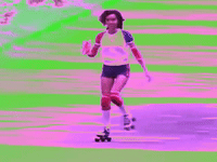 moshing digital art GIF