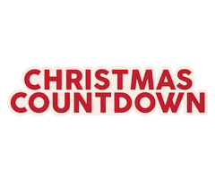 Flashing Christmas Countdown Sticker by Underdog