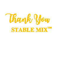 Thank You Sticker by Elk Grove Milling Stable Mix