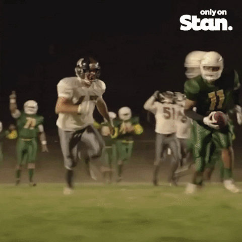 all american football GIF by Stan.