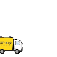 happyhoursmarket happy truck bruxelles prix Sticker