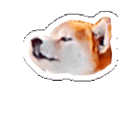 Dog Yawn Sticker