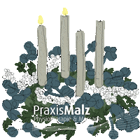 Advent Physio Sticker by Praxis Malz