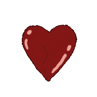 Sad Broken Heart Sticker