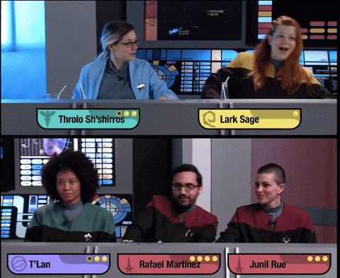 rocking star trek GIF by Alpha