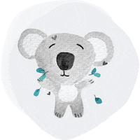 maylily_pl love hugs koala sendinglove Sticker