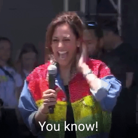 Happy Kamala Harris GIF by The Democrats