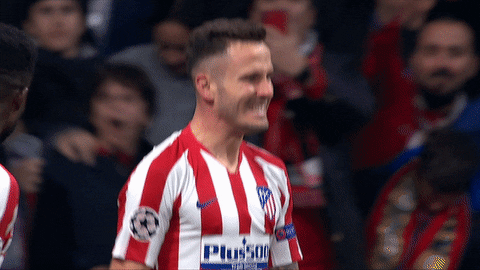 Champions League Hug GIF by Atlético de Madrid
