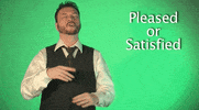 pleased sign language GIF by Sign with Robert