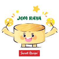secretrecipemy raya selamathariraya jom raya2025 Sticker