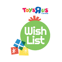 Wishlist Christmasgift Sticker by Toys R Us Canada