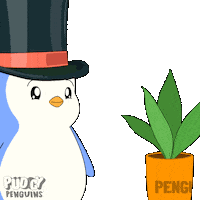 See Ya Goodbye Sticker by Pudgy Penguins