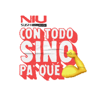 Con Todo Roll Sticker by Niu Sushi