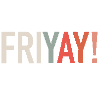 Happy Friday Sticker