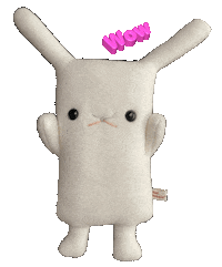 Oh My Wow Sticker by Flat Bonnie