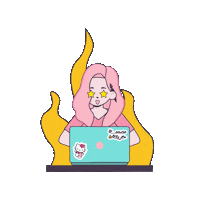 Fire Designer Sticker