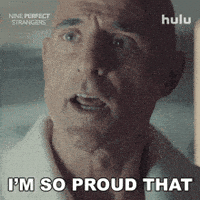 Proud Mark Strong GIF by HULU
