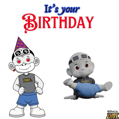 Its Your Birthday GIF by Zhot