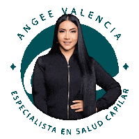angeevalencia alisados cuidado capilar anva especialista en salud capilar Sticker