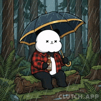 Relaxing Rainy Day GIF by Kanpai Pandas