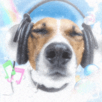 Vibing Blue Sky GIF