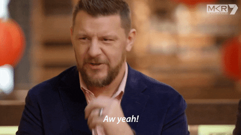 Happy Hell Yeah GIF by My Kitchen Rules
