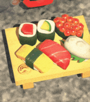 Super Mario Sushi GIF