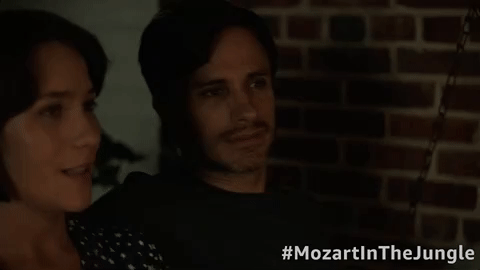 season 4 love GIF by Mozart In The Jungle