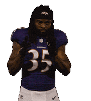 Gus Edwards Good Job Sticker by Baltimore Ravens