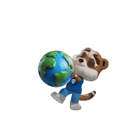 Earth Mascot GIF by TIMOCOM