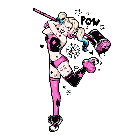 Alpha Pow Sticker by Bengala Spain