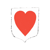 cucamongadiscos heart escudo coração música Sticker