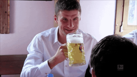 Fc Bayern Laughing GIF by Bundesliga