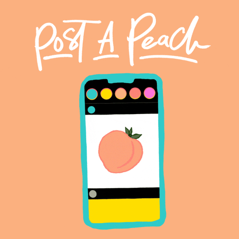 Georgia Peach Post GIF by Creative Courage