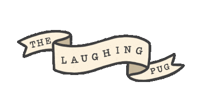 Coffee Flag Sticker by The Laughing Pug