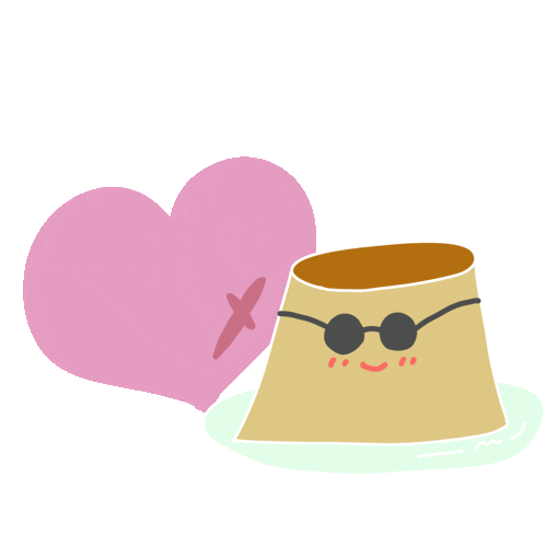 Pudding ぷりん Sticker