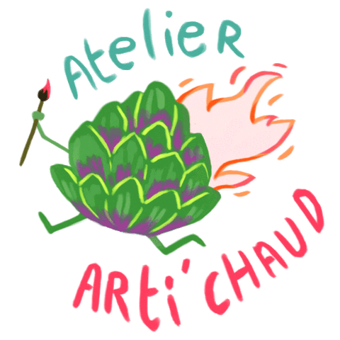 AtelierArtiChaud books edition zine fanzine Sticker