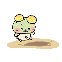 Shocked Uh Oh Sticker