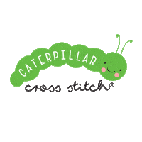 Caterpillarcrosstitch ccs crossstitch xstitch crossstitchdesigner Sticker