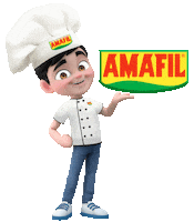 receitasamafil chef cozinha amafil cozinhando Sticker
