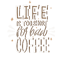 Good Morning Coffee Sticker