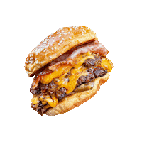 Just Eat Burger Sticker by ABERDAM