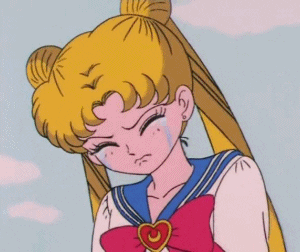 Sad Sailor Moon GIF