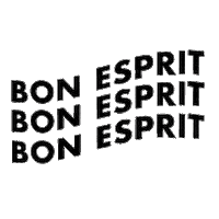 bon esprit Sticker