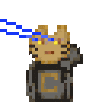 Cat Pixel Sticker