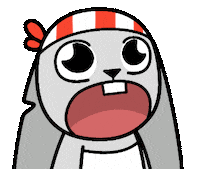 Pirate Talking Sticker