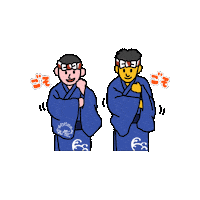 Festival 着物 Sticker by CHEBLO