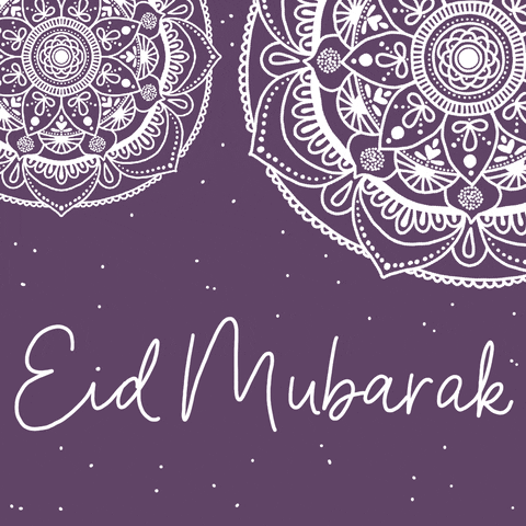 Eid Al-Fitr Glitter GIF by zartmintdesign